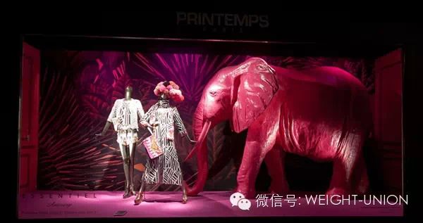 Printemps櫥窗設計
