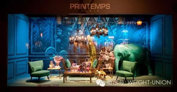 Printemps櫥窗設計